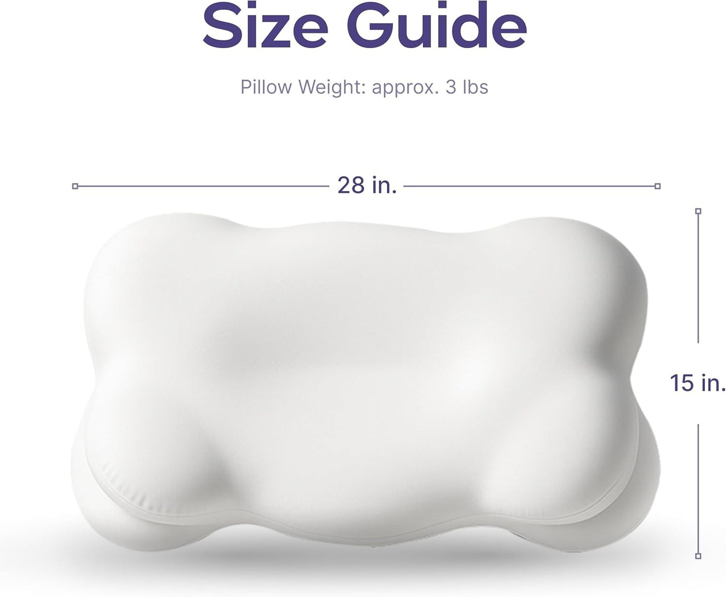 The Nuviana Ergonomic Cloud Pillow