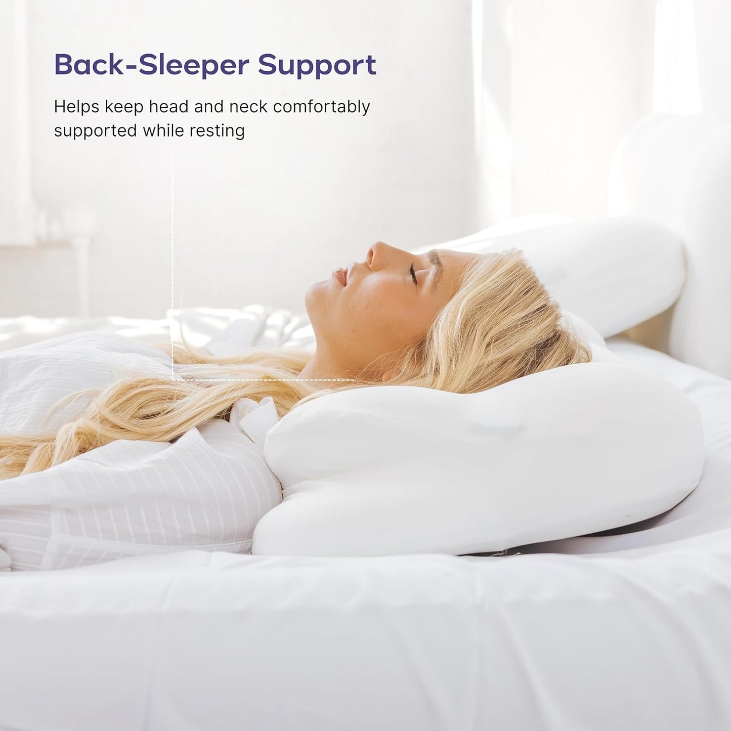 The Nuviana Ergonomic Cloud Pillow