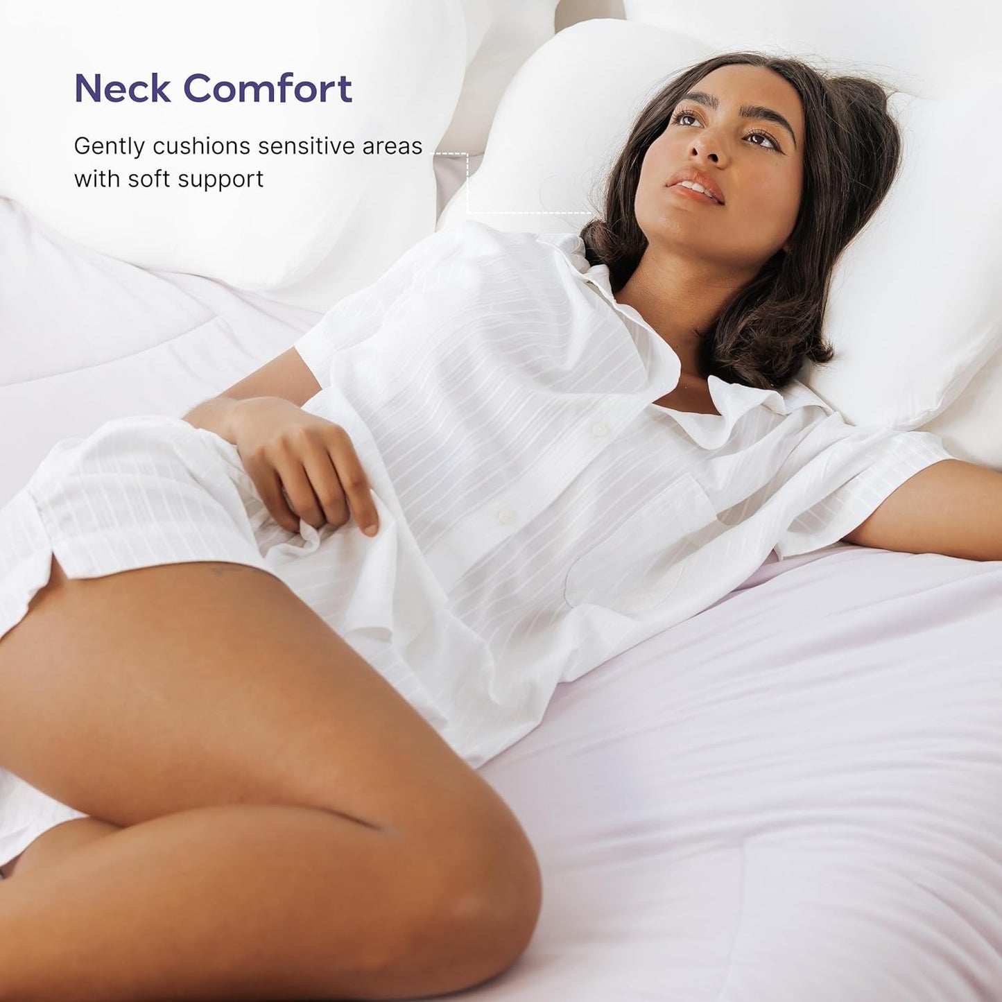 The Nuviana Ergonomic Cloud Pillow